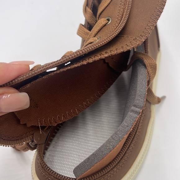 NWT BILLY Footwear Kids’ Zip-Around Boots - Brown (Big Kids, Various Sizes) - Picture 10 of 10